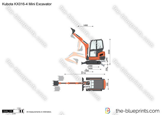 Kubota KX016-4 Mini Excavator