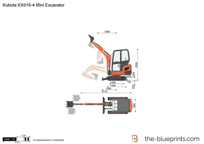 Kubota KX016-4 Mini Excavator