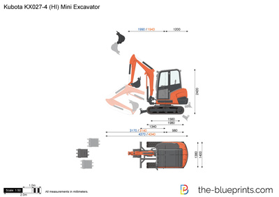 Kubota KX027-4 (HI) Mini Excavator