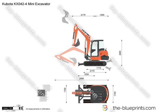 Kubota KX042-4 Mini Excavator