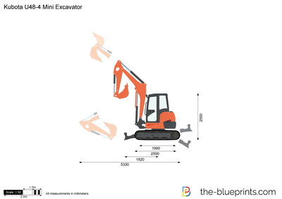 Kubota U48-4 Mini Excavator