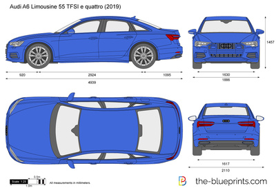 Audi A6 Limousine 55 TFSI e quattro (2019)