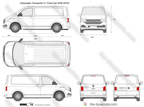 Volkswagen Transporter T6.1 Panel Van SWB