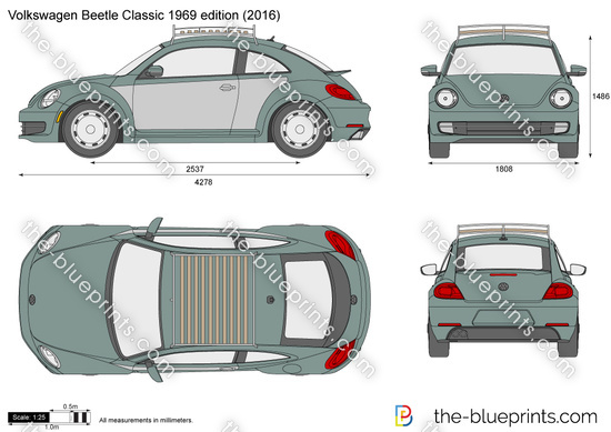 Volkswagen Beetle Classic 1969 edition