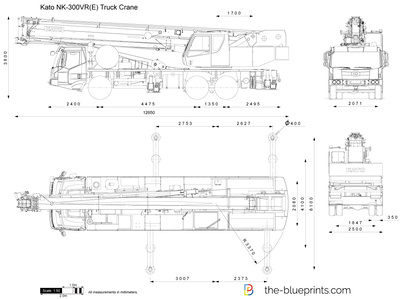 Kato NK-300VR(E) Truck Crane