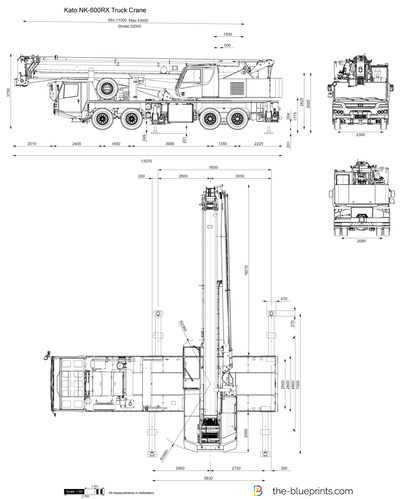 Kato NK-600RX Truck Crane