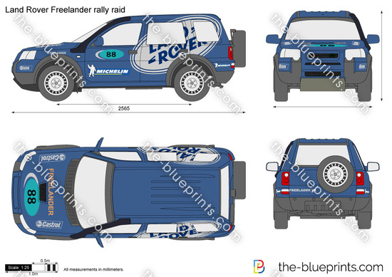Land Rover Freelander rally raid