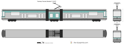 Tramway Francais Standard T1 RATP