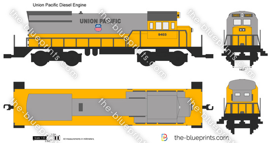 Union Pacific Diesel Engine