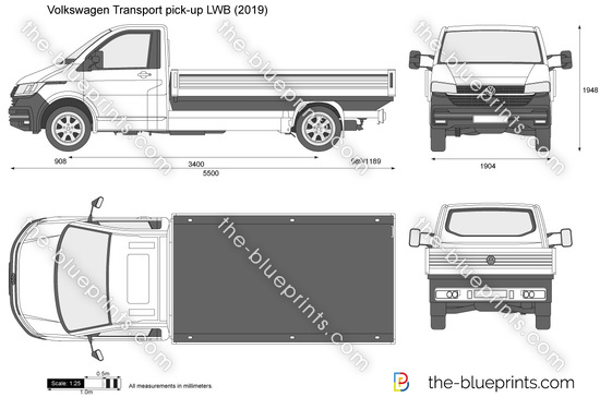 Volkswagen Transport pick-up LWB