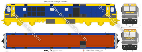[SRT] CSR SDA 3 Qishuyan Locomotive
