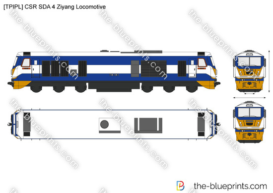 [TPIPL] CSR SDA 4 Ziyang Locomotive
