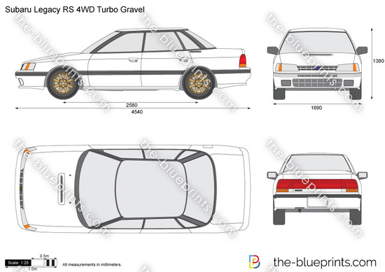 Subaru Legacy RS 4WD Turbo Gravel