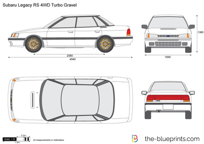 Subaru Legacy RS 4WD Turbo Gravel