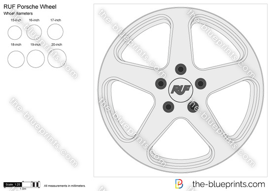RUF Porsche Wheel