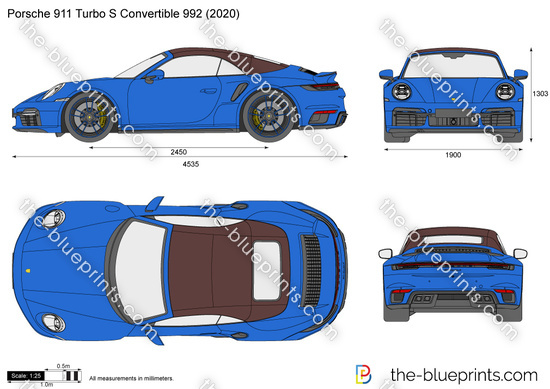 Porsche 911 Turbo S Convertible 992