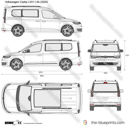 Volkswagen Caddy L2H1 Life