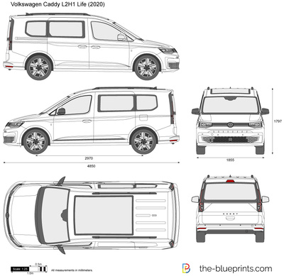 Volkswagen Caddy L2H1 Life (2020)