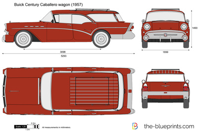 Buick Century Caballero wagon (1957)