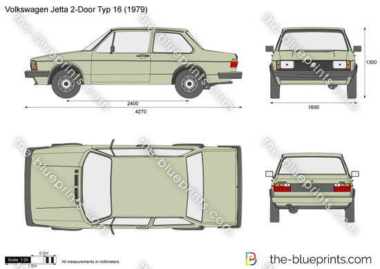 Volkswagen Jetta 2-Door Typ 16