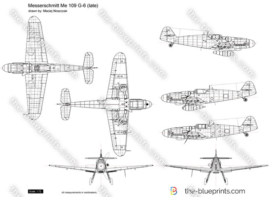 Messerschmitt Me 109 G-6 (late)