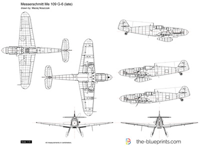 Messerschmitt Me 109 G-6 (late)