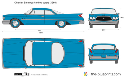 Chrysler Saratoga hardtop coupe (1960)
