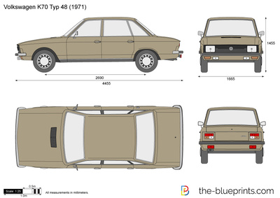 Volkswagen K70 Typ 48 (1971)