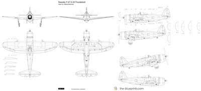 Republic P-47 D-25 Thunderbolt