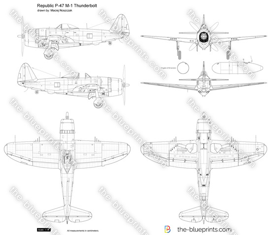 Republic P-47 M-1 Thunderbolt