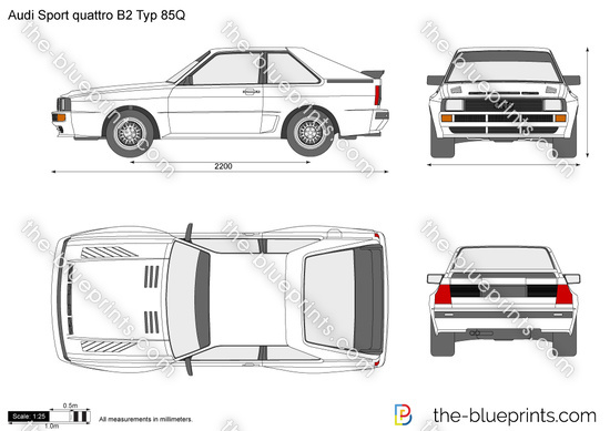 Audi Sport quattro B2 Typ 85Q