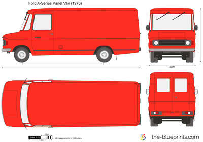 Ford A-Series Panel Van (1973)
