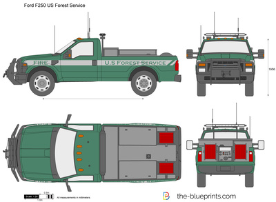 Ford F250 US Forest Service