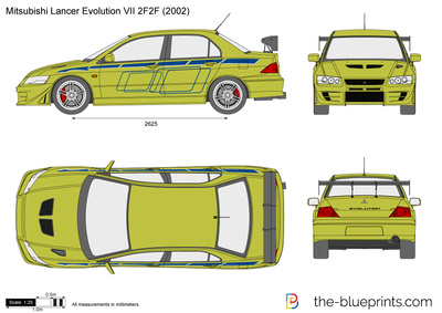 Mitsubishi Lancer Evolution VII 2F2F (2002)