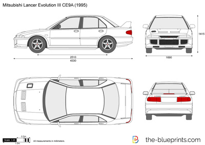 Mitsubishi Lancer Evolution III CE9A (1995)