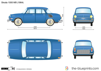 Skoda 1000 MB (1964)