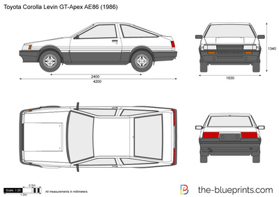 Toyota Corolla Levin GT-Apex AE86 (1986)