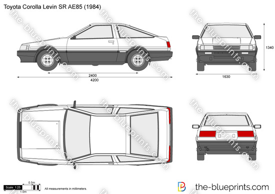 Toyota Corolla Levin SR AE85