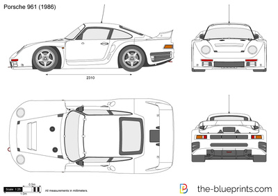 Porsche 961 (1986)
