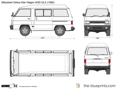Mitsubishi Delica Star Wagon 4WD GLX
