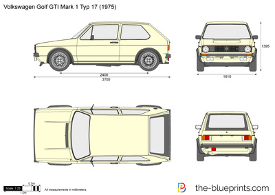 Volkswagen Golf GTI Mark 1 Typ 17