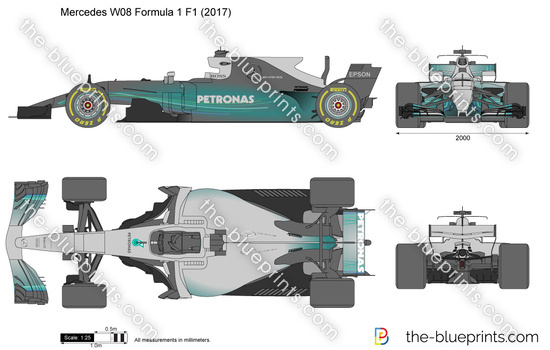 Mercedes W08 Formula 1 F1