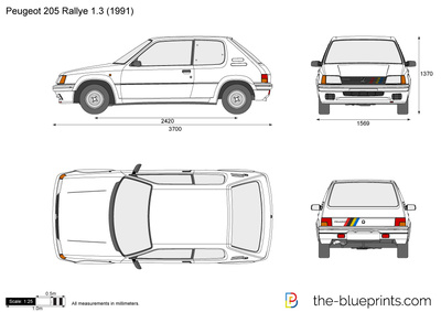 Peugeot 205 Rallye 1.3 (1991)