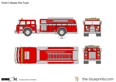 Ford C-Series Fire Truck