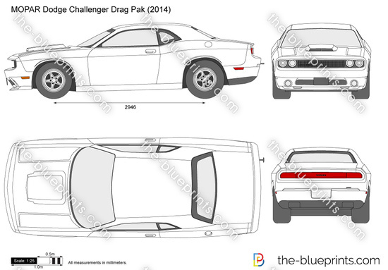 MOPAR Dodge Challenger Drag Pak