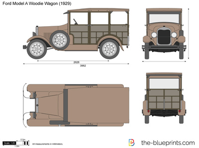 Ford Model A Woodie Wagon