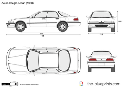 Acura Integra sedan (1990)
