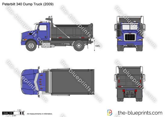 Peterbilt 340 Dump Truck