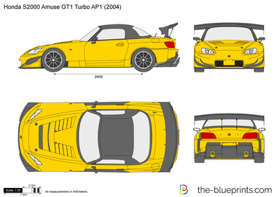 Honda S2000 Amuse GT1 Turbo AP1