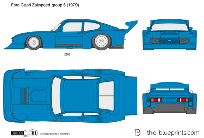 Ford Capri Zakspeed group 5 (1979)